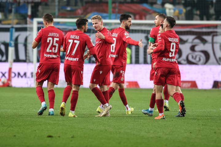Football. Betclic 1. Liga. Wisla Krakow - LKS Lodz. 30.11.2024