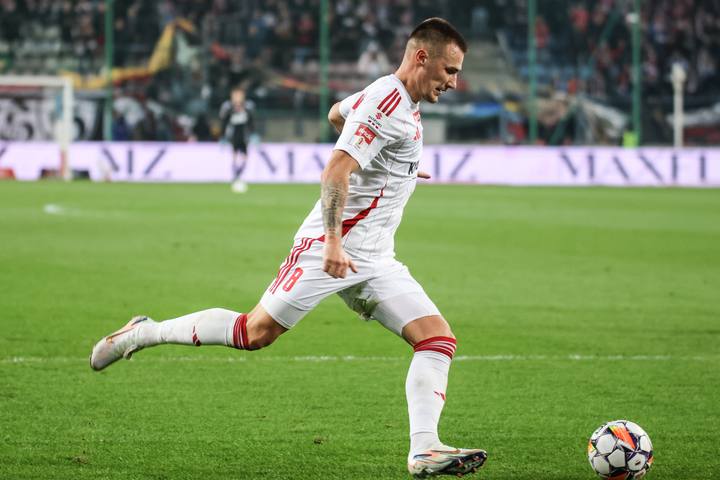 Football. Betclic 1. Liga. Wisla Krakow - LKS Lodz. 30.11.2024