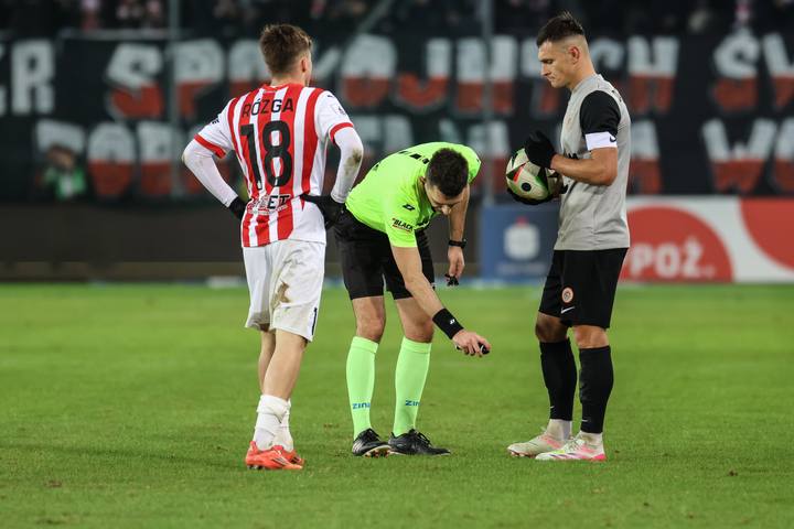 Football. PKO BP Ekstraklasa. Cracovia - Zaglebie Lubin. 29.11.2024