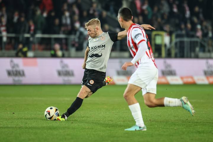 Football. PKO BP Ekstraklasa. Cracovia - Zaglebie Lubin. 29.11.2024