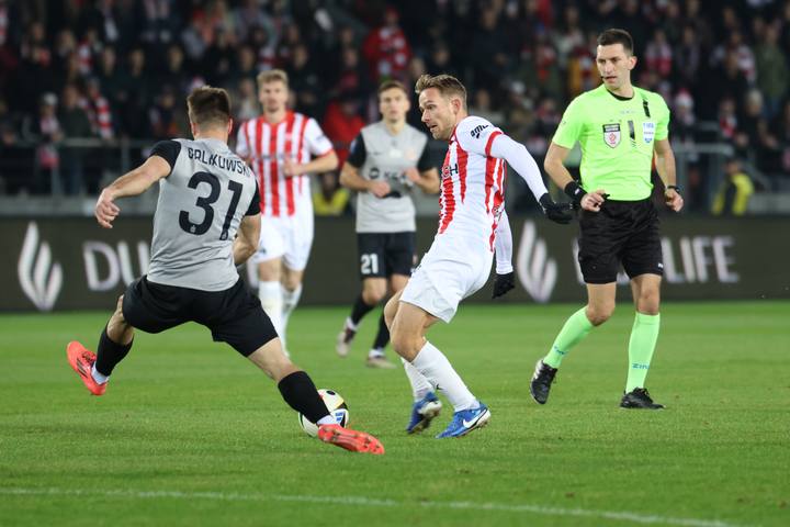 Football. PKO BP Ekstraklasa. Cracovia - Zaglebie Lubin. 29.11.2024