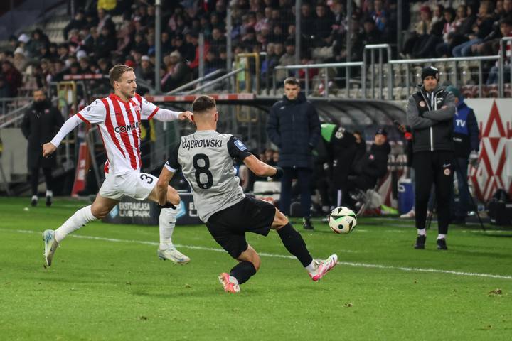 Football. PKO BP Ekstraklasa. Cracovia - Zaglebie Lubin. 29.11.2024