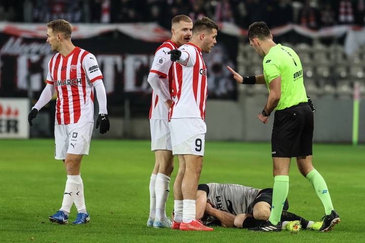 Football. PKO BP Ekstraklasa. Cracovia - Zaglebie Lubin. 29.11.2024