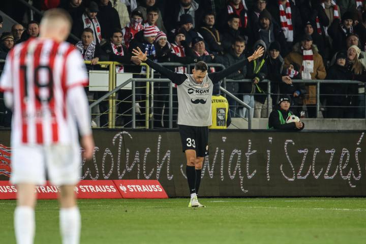 Football. PKO BP Ekstraklasa. Cracovia - Zaglebie Lubin. 29.11.2024