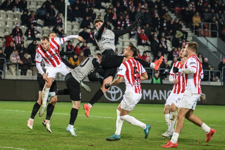 Football. PKO BP Ekstraklasa. Cracovia - Zaglebie Lubin. 29.11.2024