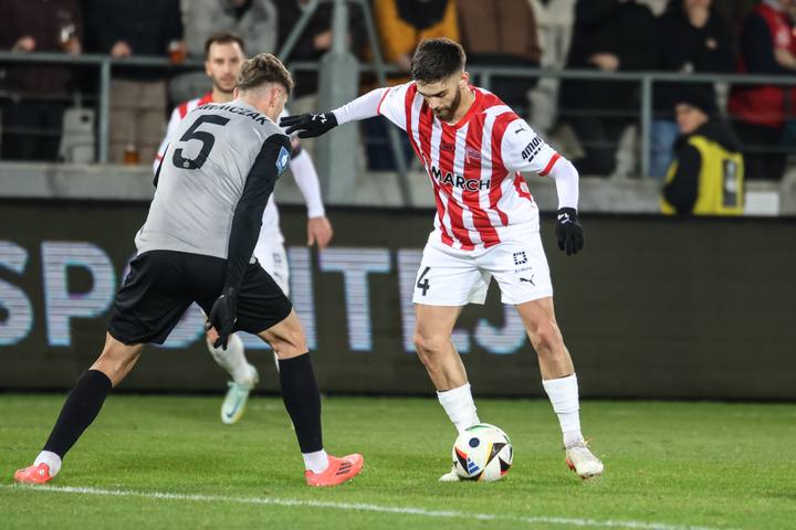 Football. PKO BP Ekstraklasa. Cracovia - Zaglebie Lubin. 29.11.2024