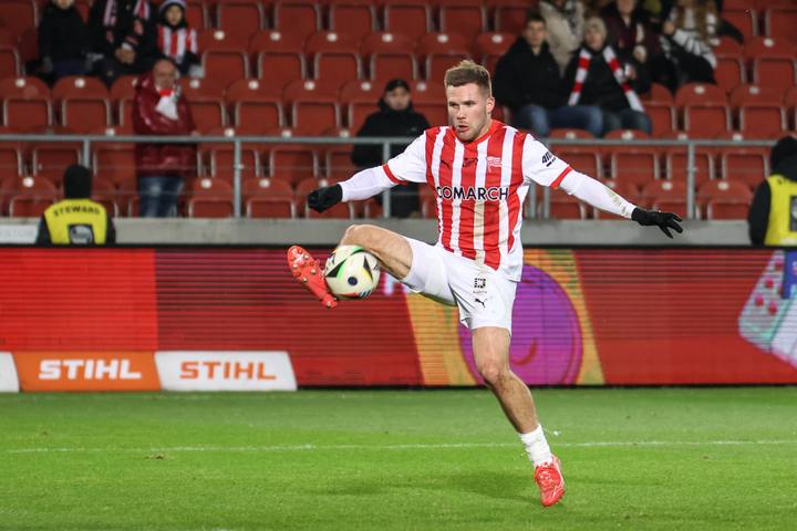 Football. PKO BP Ekstraklasa. Cracovia - Zaglebie Lubin. 29.11.2024