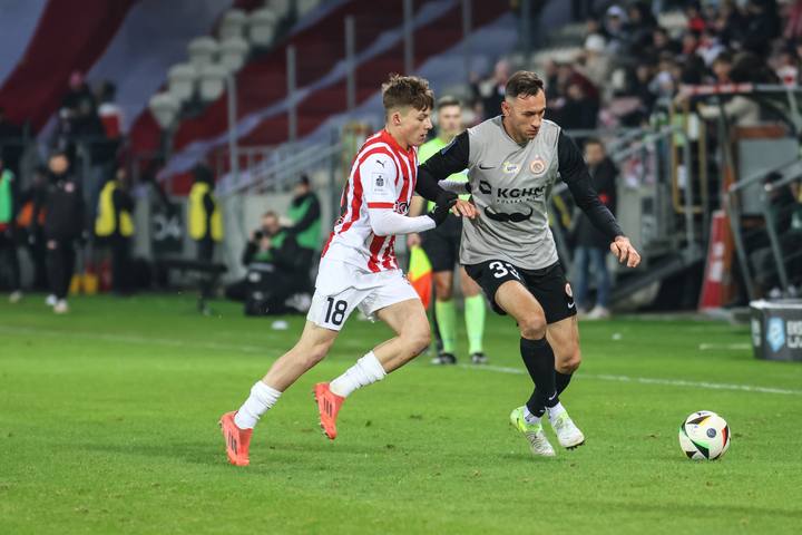 Football. PKO BP Ekstraklasa. Cracovia - Zaglebie Lubin. 29.11.2024