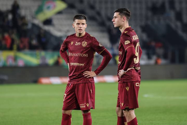 Football. PKO BP Ekstraklasa. Puszcza Niepolomice - Widzew Lodz. 25.11.2024