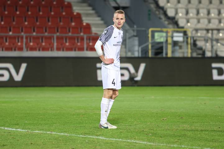 Football. PKO BP Ekstraklasa. Puszcza Niepolomice - Widzew Lodz. 25.11.2024