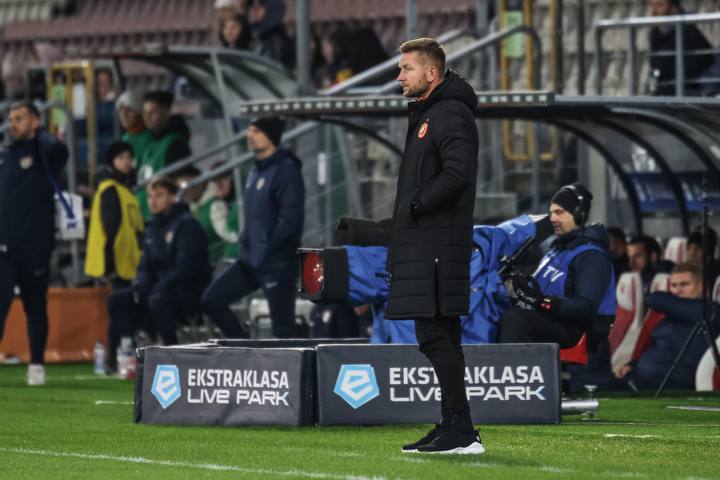 Football. PKO BP Ekstraklasa. Puszcza Niepolomice - Widzew Lodz. 25.11.2024