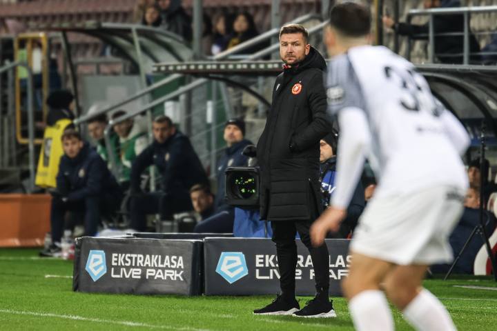 Football. PKO BP Ekstraklasa. Puszcza Niepolomice - Widzew Lodz. 25.11.2024