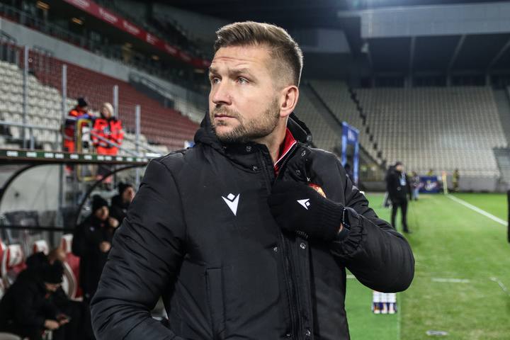 Football. PKO BP Ekstraklasa. Puszcza Niepolomice - Widzew Lodz. 25.11.2024