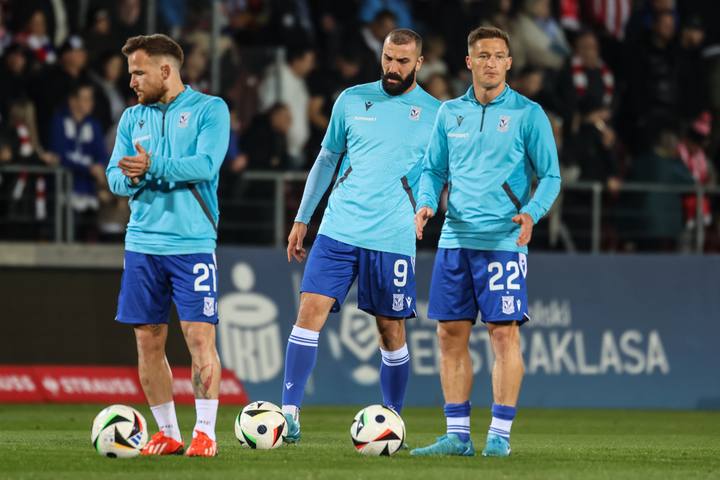 Football. PKO BP Ekstraklasa. Cracovia - Lech Poznan. 19.10.2024