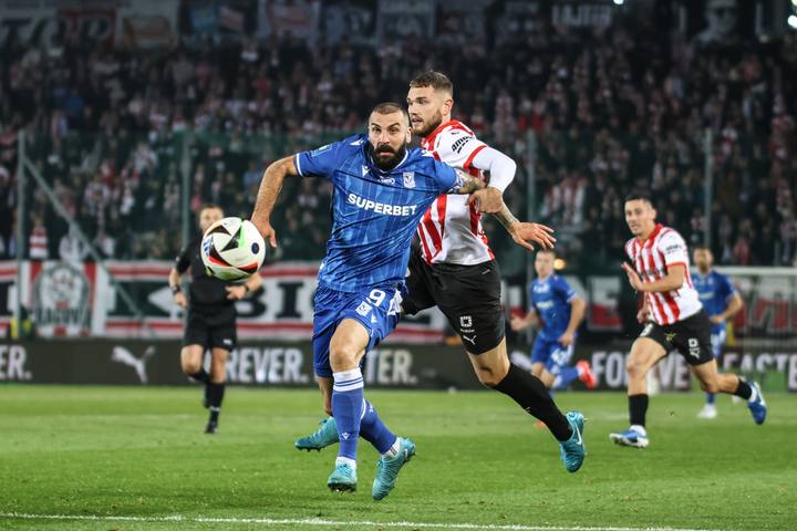 Football. PKO BP Ekstraklasa. Cracovia - Lech Poznan. 19.10.2024