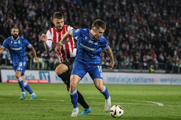 Football. PKO BP Ekstraklasa. Cracovia - Lech Poznan. 19.10.2024