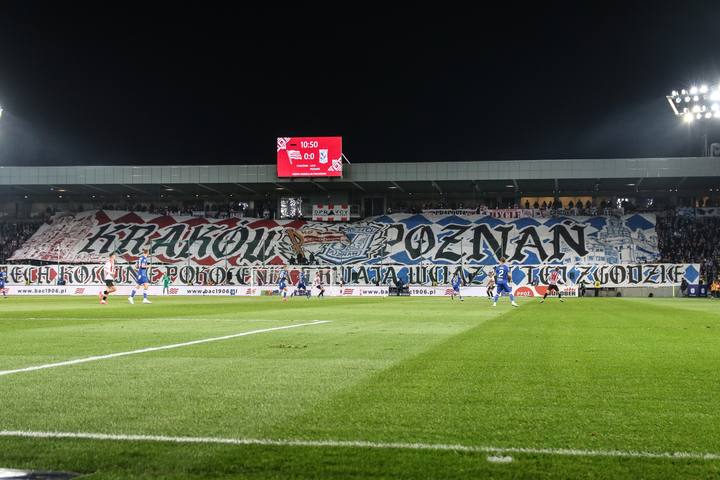 Football. PKO BP Ekstraklasa. Cracovia - Lech Poznan. 19.10.2024