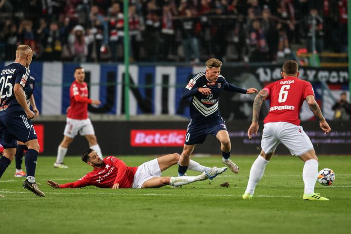 Football. Betclic 1. Liga. Wisla Krakow - Bruk-Bet Termalica Nieciecza. 18.10.2024