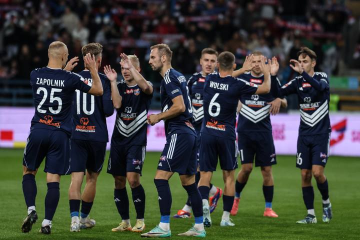 Football. Betclic 1. Liga. Wisla Krakow - Bruk-Bet Termalica Nieciecza. 18.10.2024