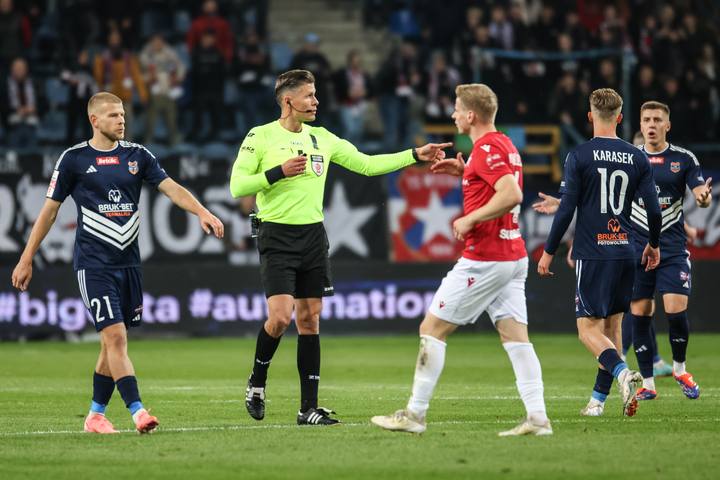 Football. Betclic 1. Liga. Wisla Krakow - Bruk-Bet Termalica Nieciecza. 18.10.2024