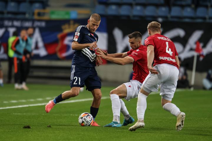 Football. Betclic 1. Liga. Wisla Krakow - Bruk-Bet Termalica Nieciecza. 18.10.2024