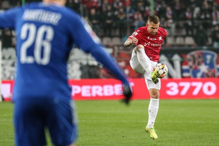 Football. Betclic 1. Liga. Wisla Krakow - Miedz Legnica. 12.12.2024