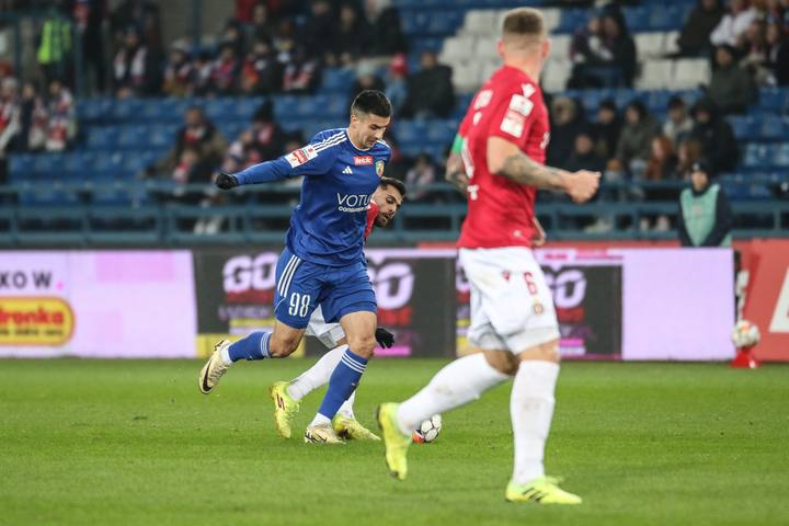 Football. Betclic 1. Liga. Wisla Krakow - Miedz Legnica. 12.12.2024