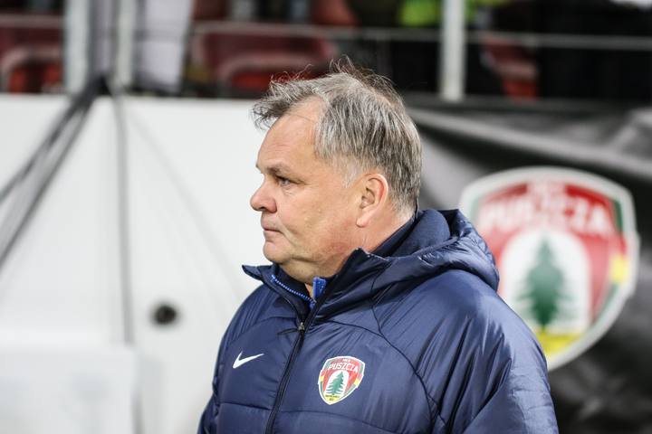 Football. PKO BP Ekstraklasa. Puszcza Niepolomice - Zaglebie Lubin. 10.02.2025