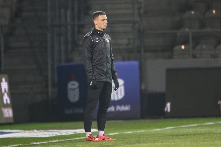 Football. PKO BP Ekstraklasa. Puszcza Niepolomice - Zaglebie Lubin. 10.02.2025