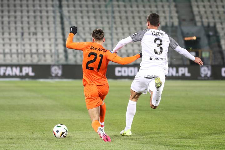 Football. PKO BP Ekstraklasa. Puszcza Niepolomice - Zaglebie Lubin. 10.02.2025