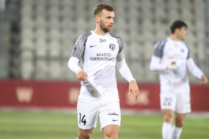 Football. PKO BP Ekstraklasa. Puszcza Niepolomice - Zaglebie Lubin. 10.02.2025
