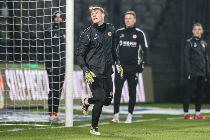 Football. PKO BP Ekstraklasa. Puszcza Niepolomice - Zaglebie Lubin. 10.02.2025