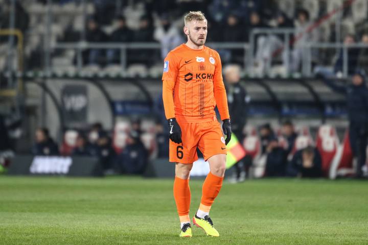 Football. PKO BP Ekstraklasa. Puszcza Niepolomice - Zaglebie Lubin. 10.02.2025