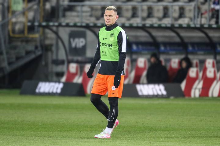 Football. PKO BP Ekstraklasa. Puszcza Niepolomice - Zaglebie Lubin. 10.02.2025