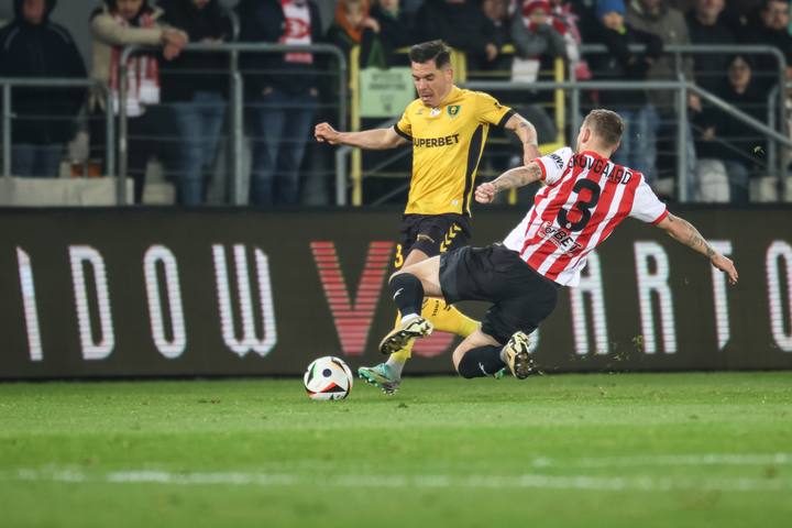 Football. PKO BP Ekstraklasa. Cracovia - GKS Katowice. 09.11.2024