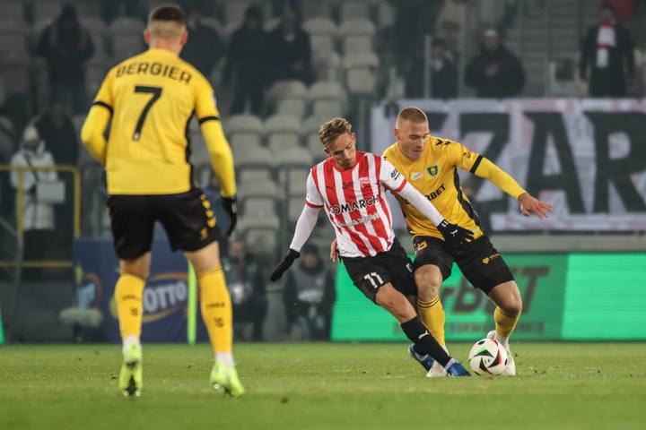Football. PKO BP Ekstraklasa. Cracovia - GKS Katowice. 09.11.2024