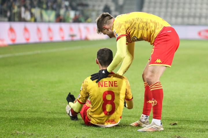 Football. PKO BP Ekstraklasa. Puszcza Niepolomice - Jagiellonia Bialystok. 08.12.2024