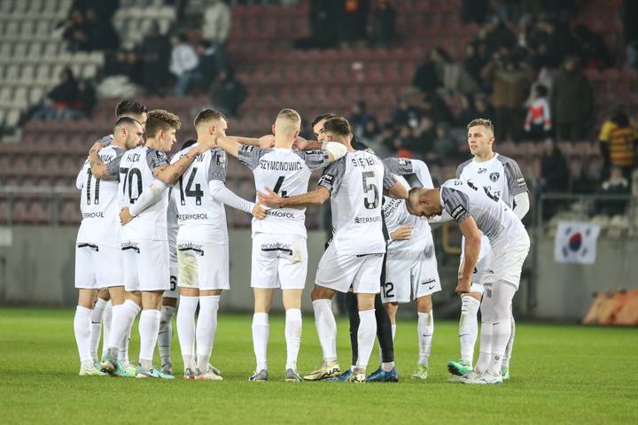 Football. PKO BP Ekstraklasa. Puszcza Niepolomice - Jagiellonia Bialystok. 08.12.2024
