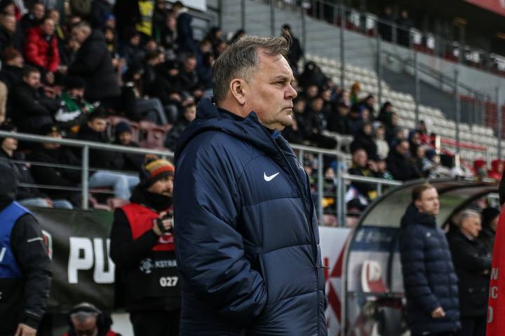 Football. PKO BP Ekstraklasa. Puszcza Niepolomice - Jagiellonia Bialystok. 08.12.2024