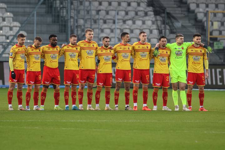 Football. PKO BP Ekstraklasa. Puszcza Niepolomice - Jagiellonia Bialystok. 08.12.2024