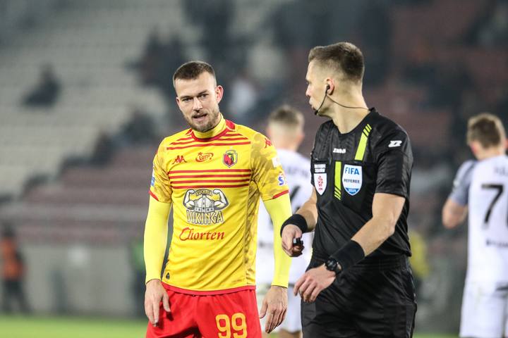 Football. PKO BP Ekstraklasa. Puszcza Niepolomice - Jagiellonia Bialystok. 08.12.2024