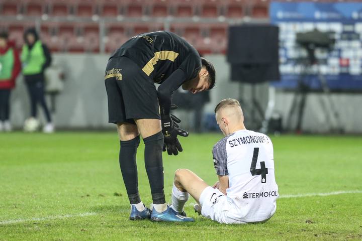 Football. PKO BP Ekstraklasa. Puszcza Niepolomice - Jagiellonia Bialystok. 08.12.2024
