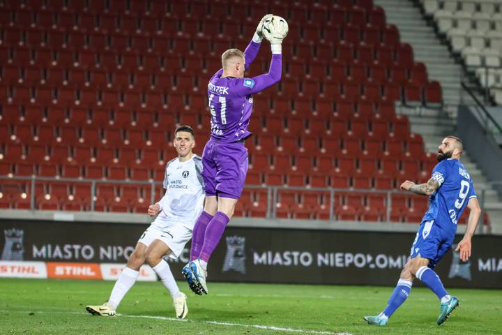 Football. PKO BP Ekstraklasa. Puszcza Niepolomice - Lech Poznan. 02.11.2024