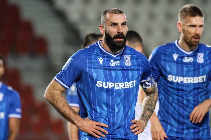 Football. PKO BP Ekstraklasa. Puszcza Niepolomice - Lech Poznan. 02.11.2024