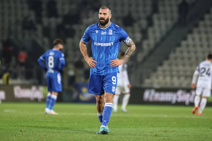 Football. PKO BP Ekstraklasa. Puszcza Niepolomice - Lech Poznan. 02.11.2024