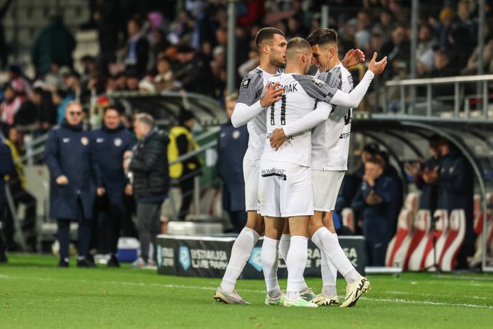 Football. PKO BP Ekstraklasa. Puszcza Niepolomice - Lech Poznan. 02.11.2024