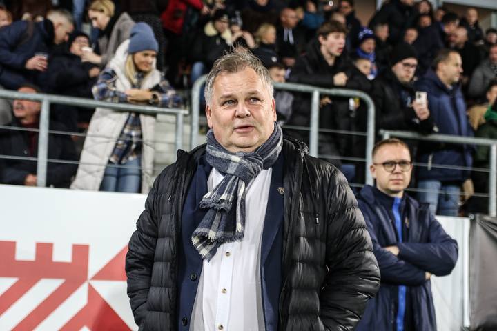 Football. PKO BP Ekstraklasa. Puszcza Niepolomice - Lech Poznan. 02.11.2024