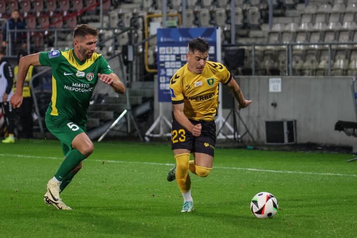 Football. PKO BP Ekstraklasa. Puszcza Niepolomice - GKS Katowice. 04.10.2024