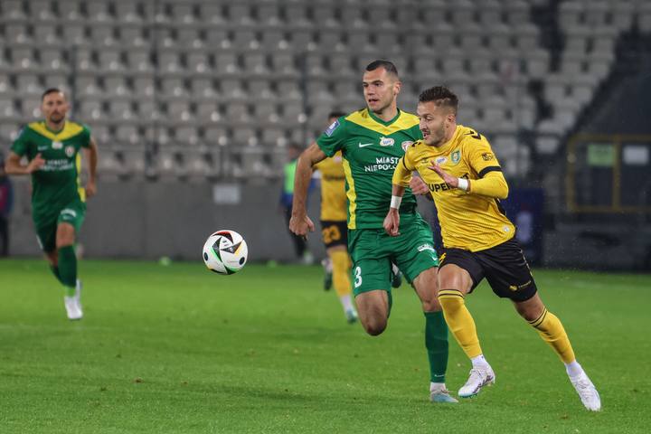 Football. PKO BP Ekstraklasa. Puszcza Niepolomice - GKS Katowice. 04.10.2024