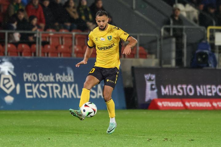 Football. PKO BP Ekstraklasa. Puszcza Niepolomice - GKS Katowice. 04.10.2024